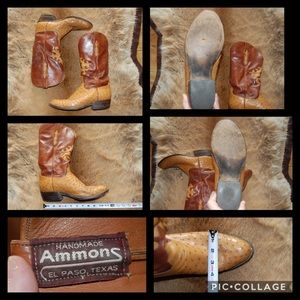 Ammons Handmade FullQuill Ostrich Boots